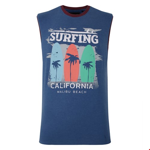 KAM Surfing California Sleeveless Tee